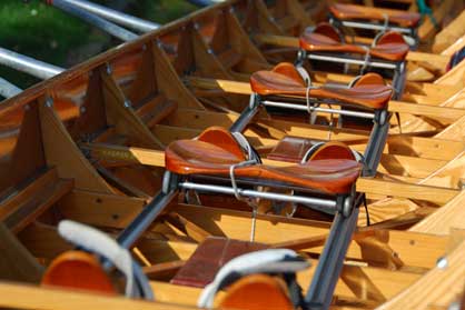 Blick in ein Boot